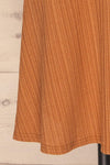 Eidsora Light Brown Short A-Line Dress | La petite garçonne bottom