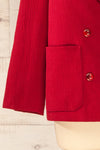 Eireine Red Oversized Blazer | La petite garçonne bottom