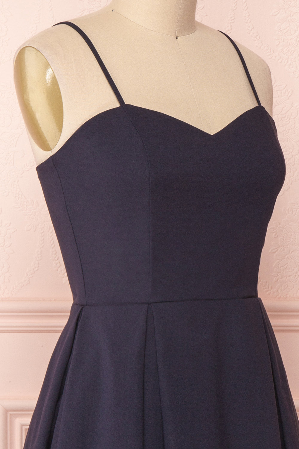 Ellyne Navy | A-Line Short Dress