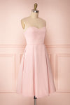 Ellyne Pink A-Line Cocktail Dress | Boutique 1861 side view