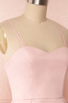 Ellyne Pink A-Line Cocktail Dress | Boutique 1861 side close up