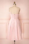Ellyne Pink A-Line Cocktail Dress | Boutique 1861 back view