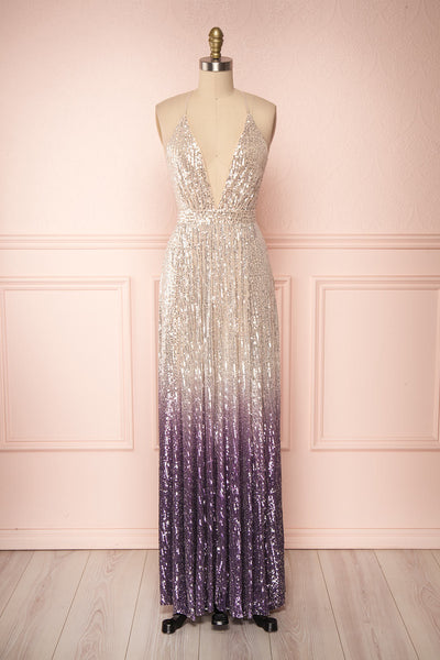 Emerentine Ombre Sequin Gown | Robe longue | Boutique 1861