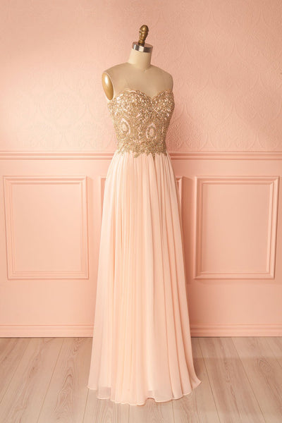 Emorina Douceur Crystals Bodice Pink Ball Gown | Boutique 1861
