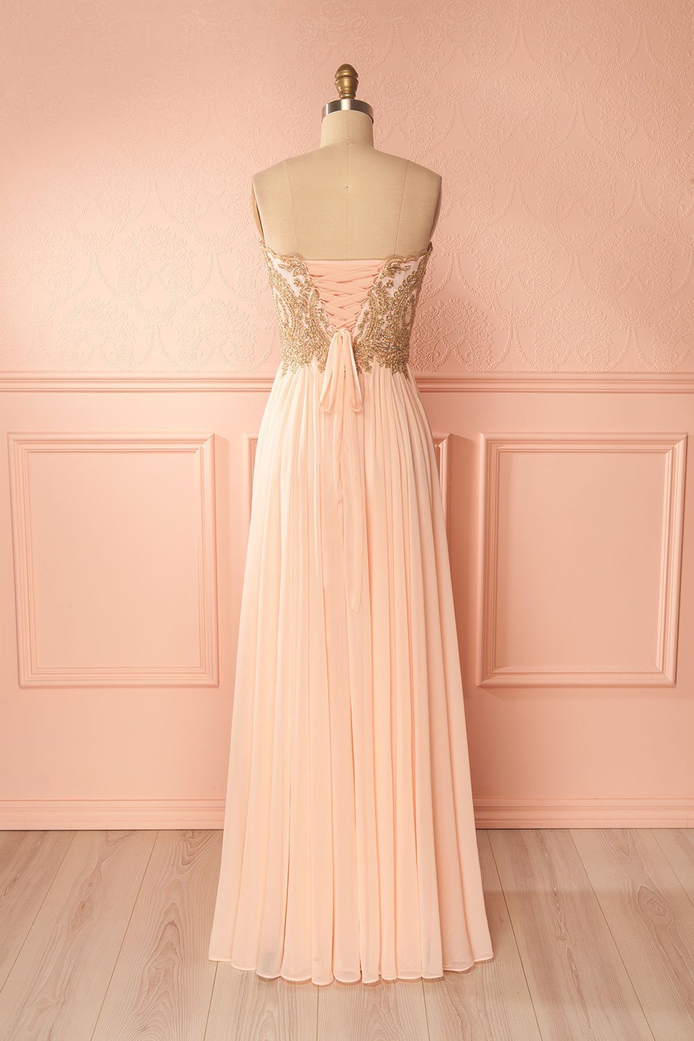 Emorina Douceur Crystals Bodice Pink Ball Gown | Boutique 1861