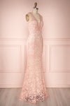 Eranka Rose | Pink Lace Gown