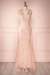 Eranka Rose Dusty Pink Lace Mermaid Gown | Boudoir 1861 front view