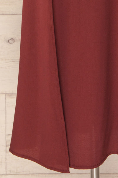 Essen Black Short Sleeve Maxi Dress | La petite garçonne bottom