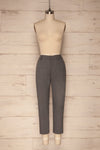 Etain Grey Work Pants | Pantalon | La Petite Garçonne front view
