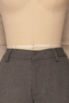 Etain Grey Work Pants | Pantalon | La Petite Garçonne front close-up