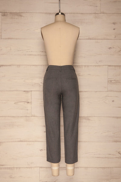 Etain Grey Work Pants | Pantalon | La Petite Garçonne back view