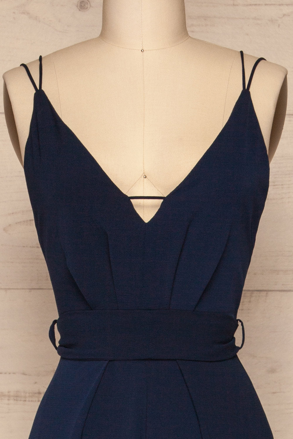 Evje Navy Blue Wide Leg Jumpsuit | La Petite Garçonne 2