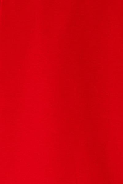 Ewell Fire Red Long Sleeved Sweater | La Petite Garçonne 8