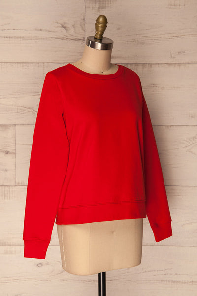 Ewell Fire Red Long Sleeved Sweater | La Petite Garçonne 3