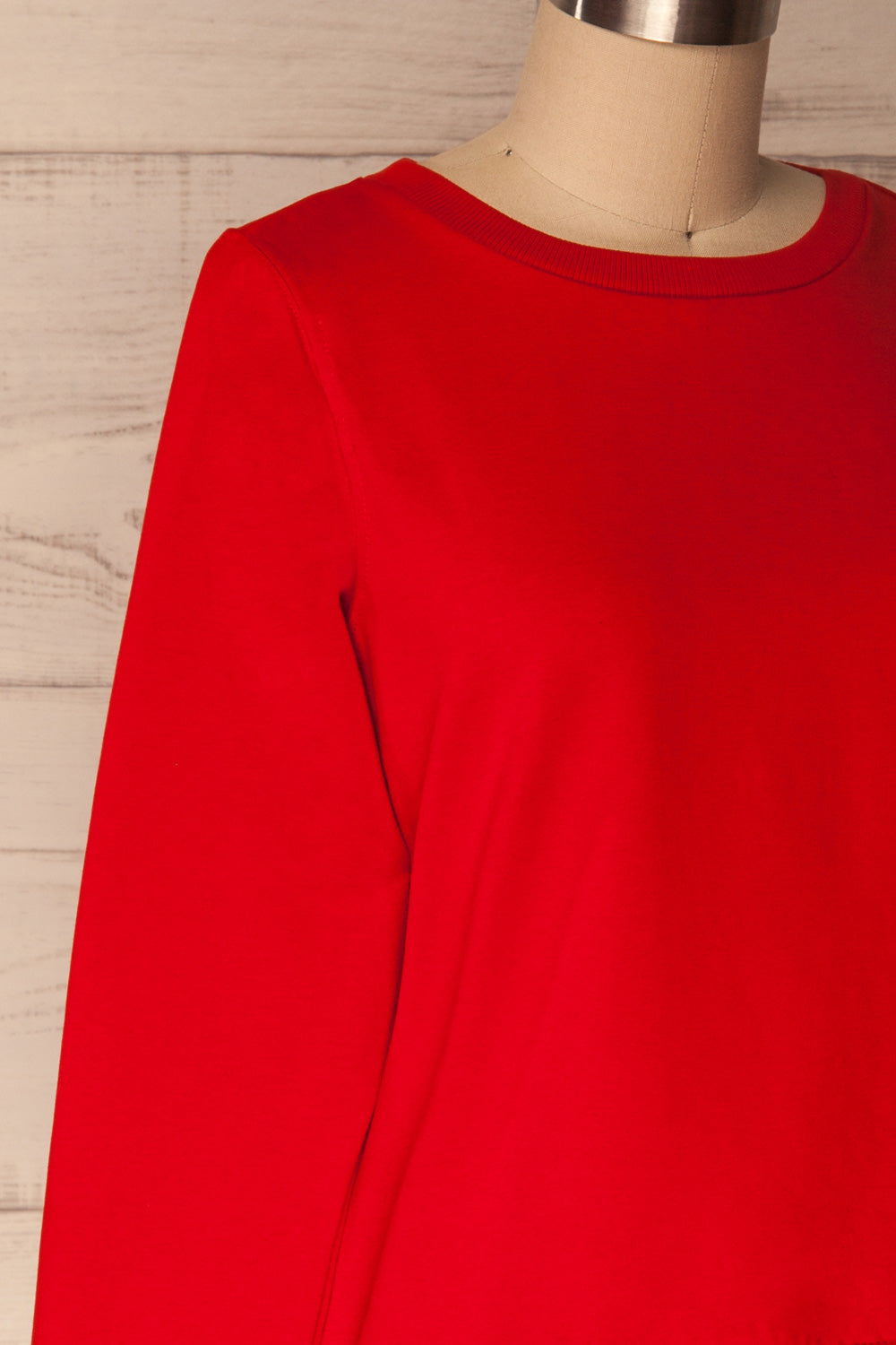 Ewell Fire Red Long Sleeved Sweater | La Petite Garçonne 4