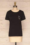 Faadalen Smoke Black Short Sleeved T-Shirt | La Petite Garçonne 1