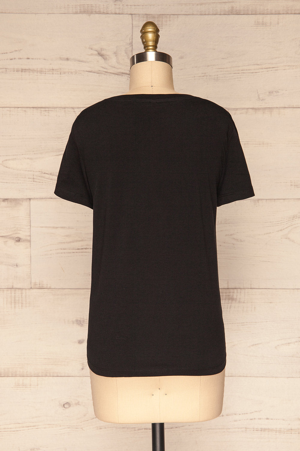 Faadalen Smoke Black Short Sleeved T-Shirt | La Petite Garçonne 5