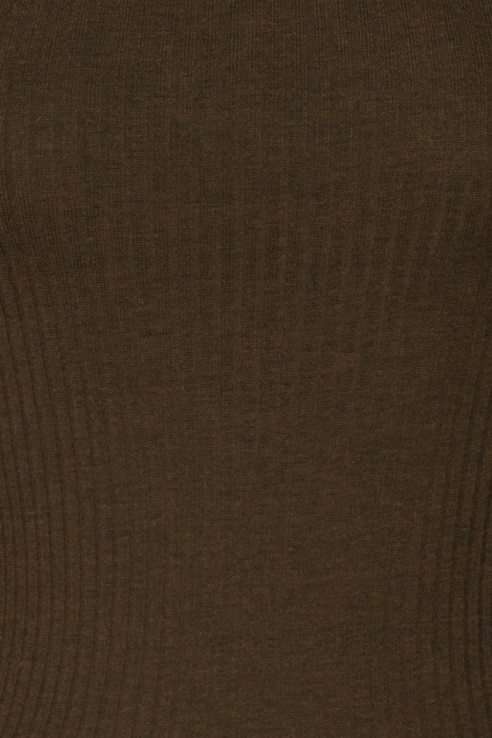 Faaset Moss Khaki Ribbed Top with Stand Collar| texture detail | La Petite Garçonne