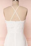 Fabia Ivory White Lace & Chiffon Bridesmaid Dress | Boudoir 1861