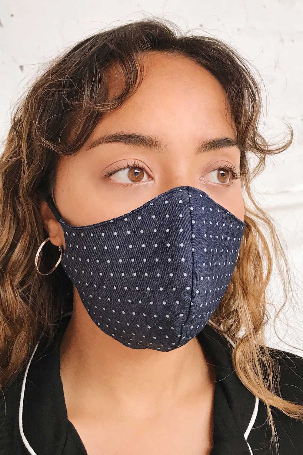 Face Mask Polka Dot | Boutique 1861 model look