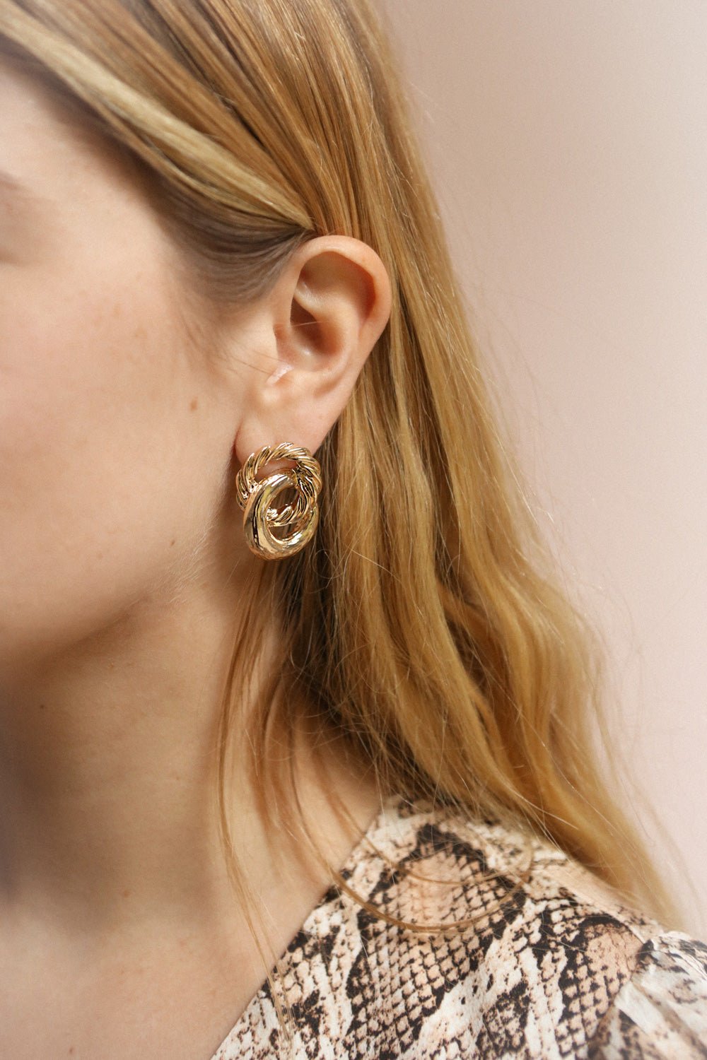 Fagervoll | Gold Circle Earrings