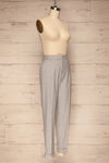 Faksvaag Light Grey Tailored Dress Pants side view | La petite garçonne