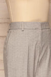 Faksvaag Light Grey Tailored Dress Pants side close up | La petite garçonne