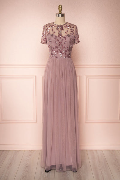 Fantine | Lilac Sequin Gown