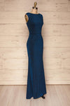 Farbrors Royal Blue Maxi Dress | Robe | La Petite Garçonne side view