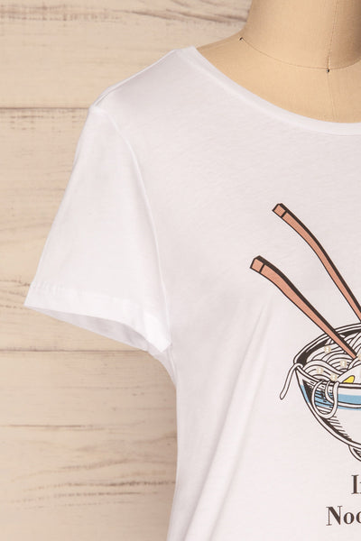 Fastdalen "Instant Noodle Love" White T-Shirt | La Petite Garçonne 5