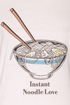 Fastdalen "Instant Noodle Love" White T-Shirt | La Petite Garçonne 2