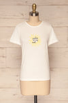 Fauskan "Sunshine on my mind" White T-Shirt | La Petite Garçonne 1