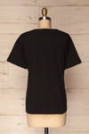 Feelings Black Short Sleeved T-Shirt | La Petite Garçonne 6