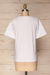 Feelings White Short Sleeved T-Shirt | La Petite Garçonne 6