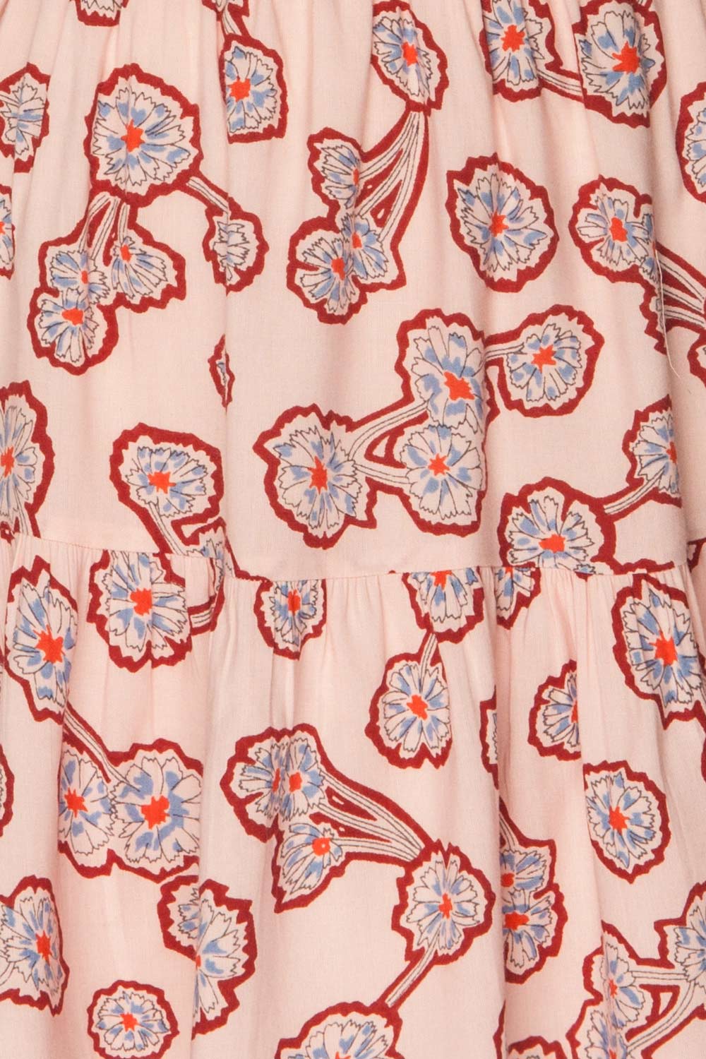 Fénols Pink Floral A-Line Skirt | La Petite Garçonne 8
