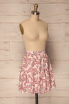Fénols Pink Floral A-Line Skirt | La Petite Garçonne 3