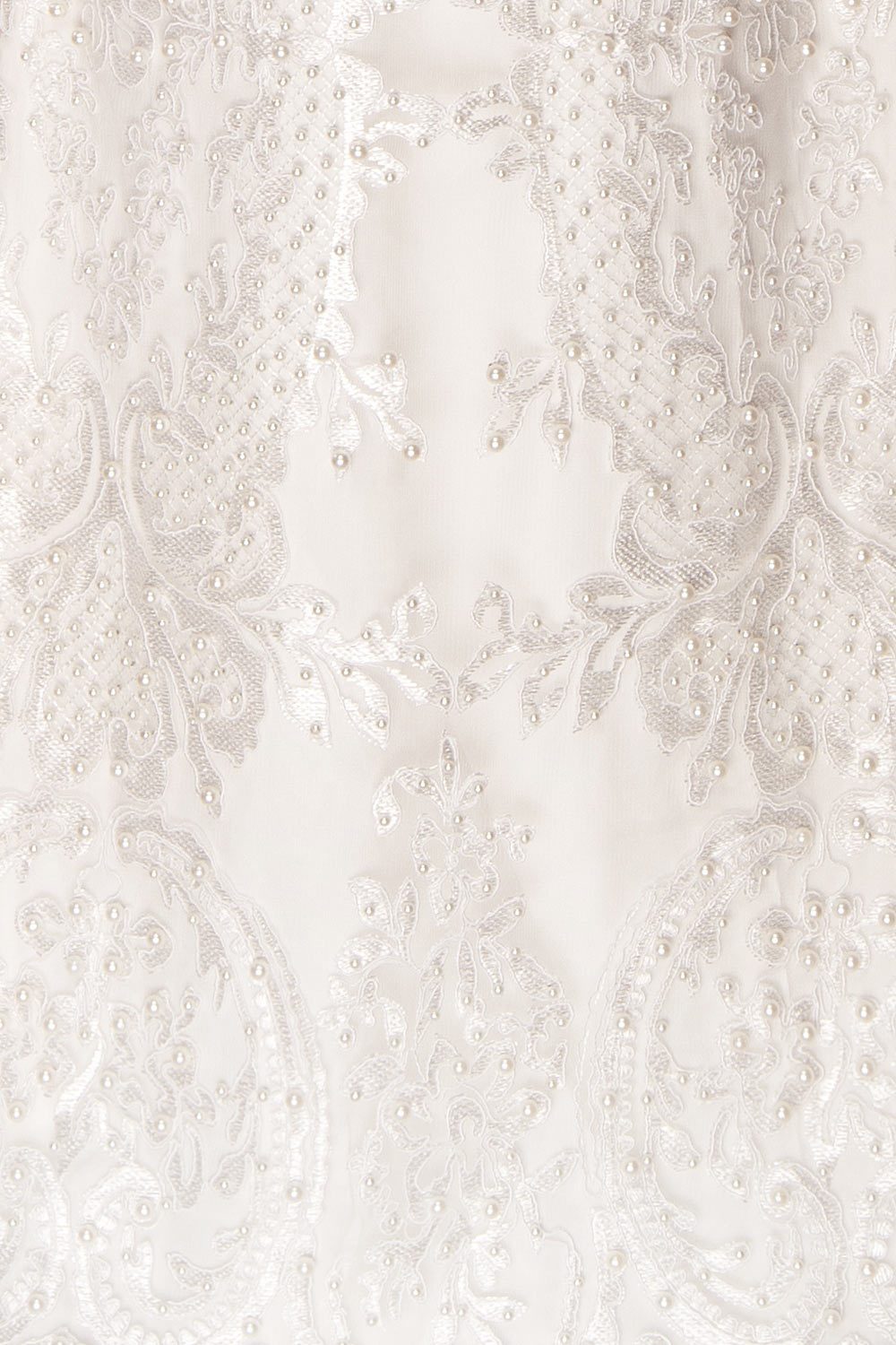 Filomena | Ivory Embroidered Gown