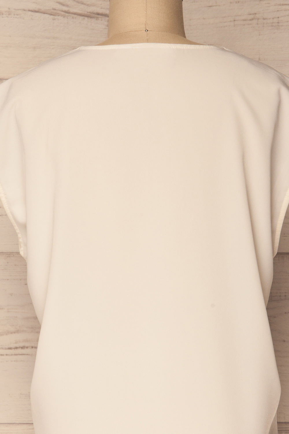 Finnen Ivory Sleeveless Loose Top | La Petite Garçonne 6