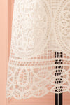 Floryne White Crocheted Lace Tunic Dress | Boudoir 1861