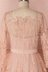 Fodla Blush | Pink Lace Dress