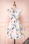 Fukagawa Pink Floral Scallops A-Line Ted Baker Dress | Boutique 1861