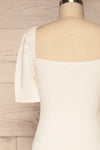 Fukui Howlite White Short Sleeved Bodysuit | La Petite Garçonne 6