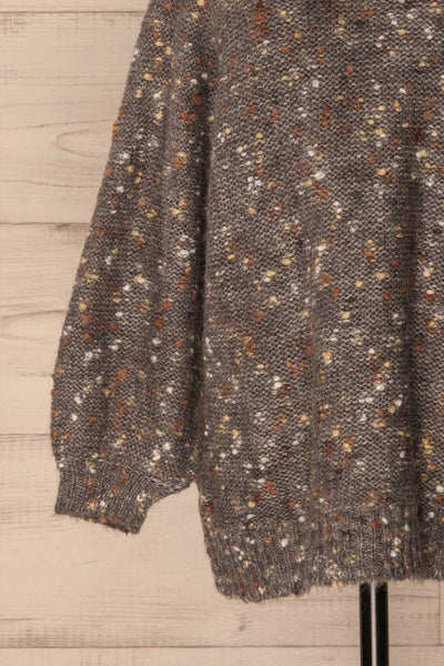 Gagniere Mushroom Grey Oversized Knit Sweater | La Petite Garçonne 8