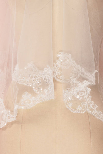 Galéopsis | White Wedding Veil