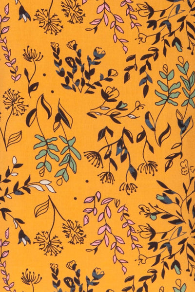 Gavrion Yellow Floral Short Sleeved T-Shirt | La Petite Garçonne 7