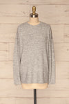 Gistel Grey Soft Knit Sweater | La Petite Garçonne front view
