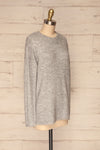Gistel Grey Soft Knit Sweater | La Petite Garçonne side view