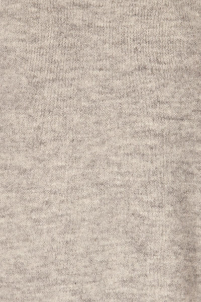 Gistel Grey Soft Knit Sweater | La Petite Garçonne fabric detail