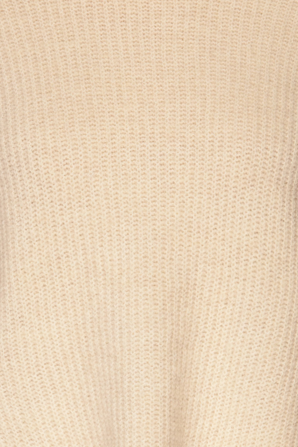 Givri Cream Knit Turtleneck Sweater | La petite garçonne fabric 