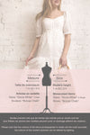 Gloria White A-Line Openwork Midi Dress | Boutique 1861 template